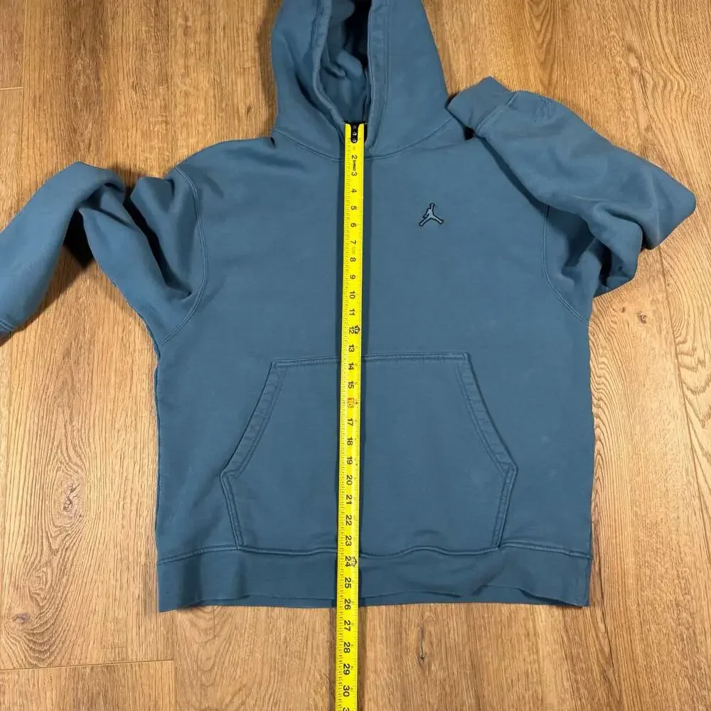Jordan Essentials Fleece Hoodie Rift Blue Men’s XL Jumpman